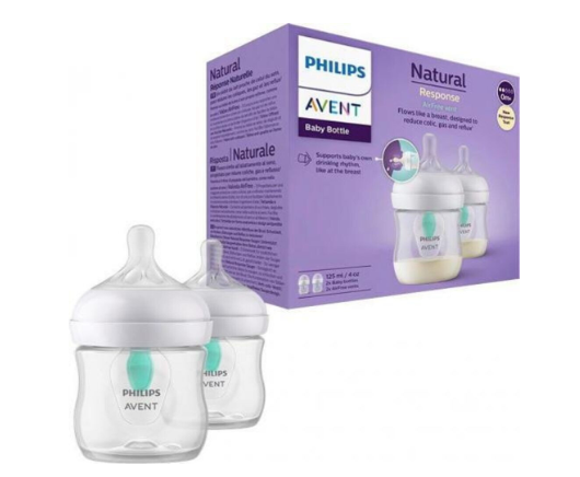 Pack 2 Biberons anti reflux 125 ml AVENT