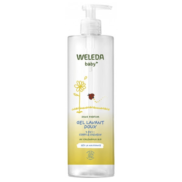 Gel lavant doux Corps & Cheveux WELEDA
