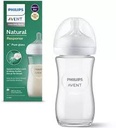 Biberon naturel en verre 240ml 1m+ Avent