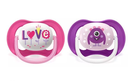 2 Sucettes Ultra air 6-18mois fille Avent