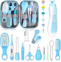 Trousse de manucure 21pcs bleu