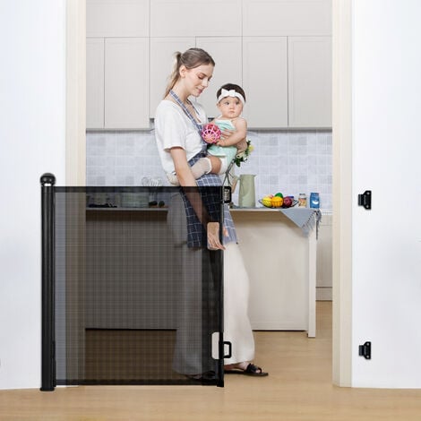 [487693] Barrière De Sécurité escalier 140*86 cm