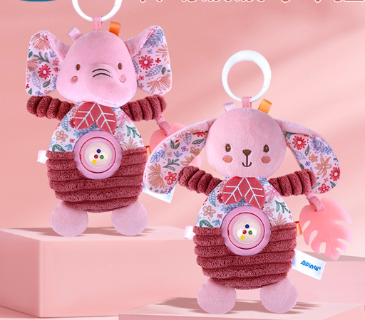 [ws44] jouet peluche bébé ROSE